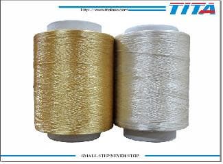 Polyester twisted yarn